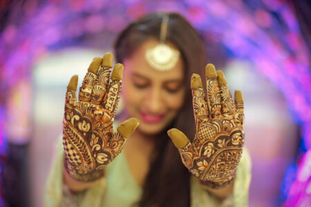 bride mehndi